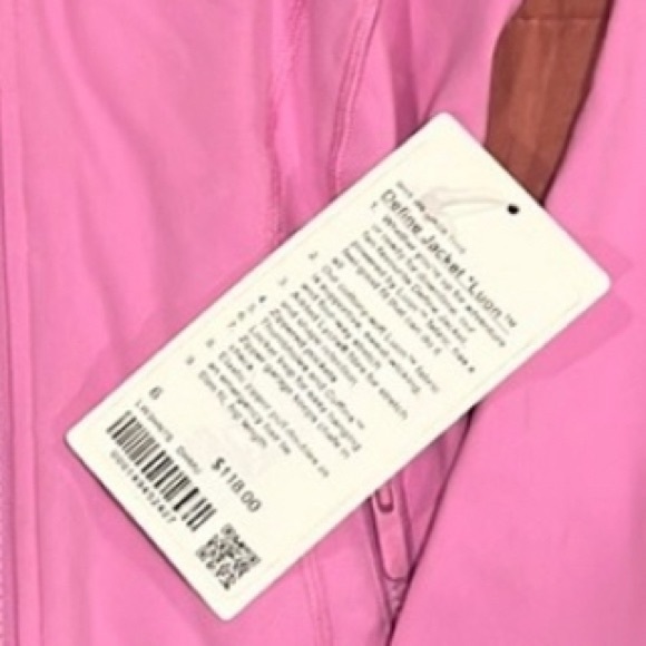 COPY - Lululemon Define Jacket (Strawberry Milkshake) - Picture 3 of 3